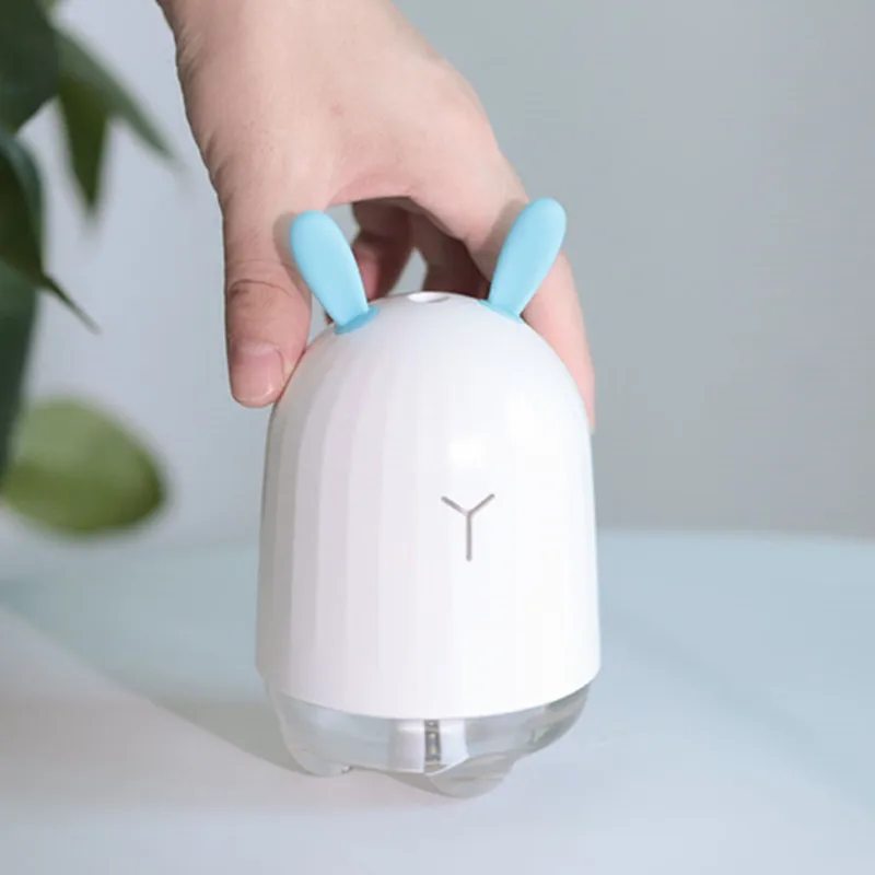 220ML Ultrasonic Air Humidifier Aroma Essential Oil Diffuser for Home Car USB Fogger Mist Maker with LED Night Lamp