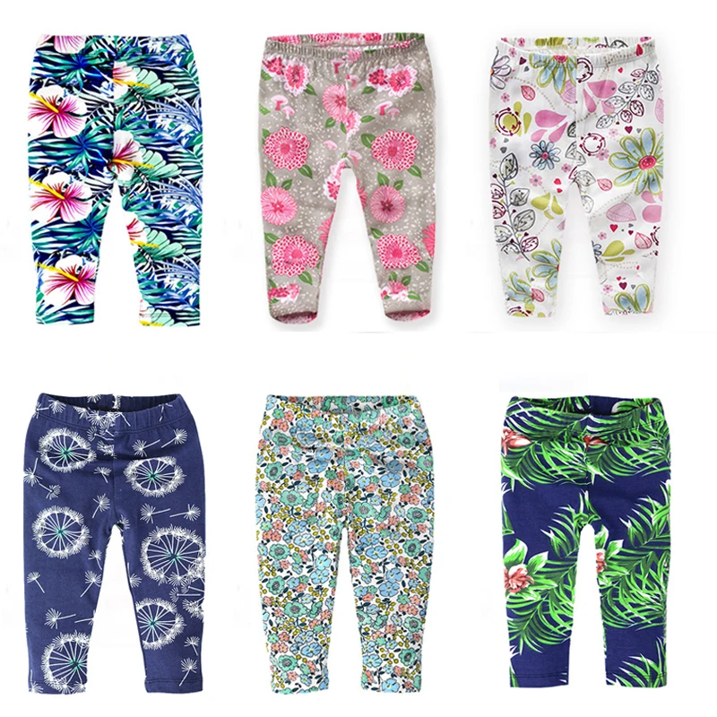 Baby Girl Boy Trousers 0-4Y Cute Spring Autumn Soft Cotton Baby Girl Pants Infant Pants Newborn Boy Leggings