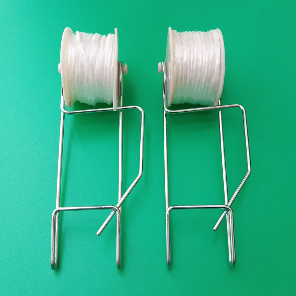 2Pieces Garden Tomato Hooks Vegetable Clips For Planting with 15m/49ft Rope