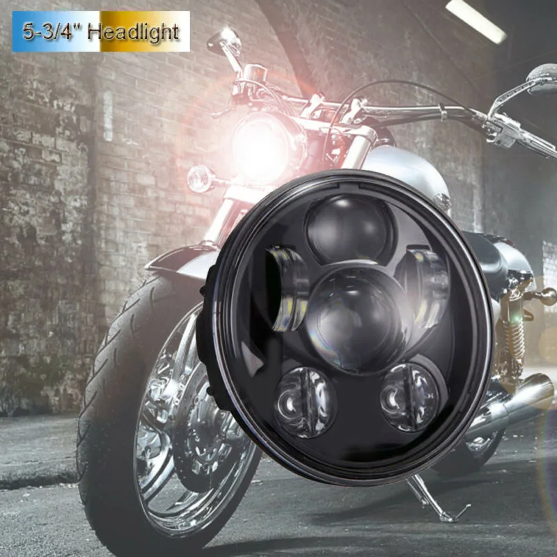 5,75 дюймов мотоцикл 9-Светодиодный прожектор DRL водонепроницаемый 45 Вт DC 10~ 30 в часть