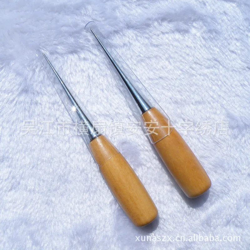 DIY кожаный инструмент круглое отверстие ручка из плотной древесины Awl-бурение qian mei diantong(конус SKC