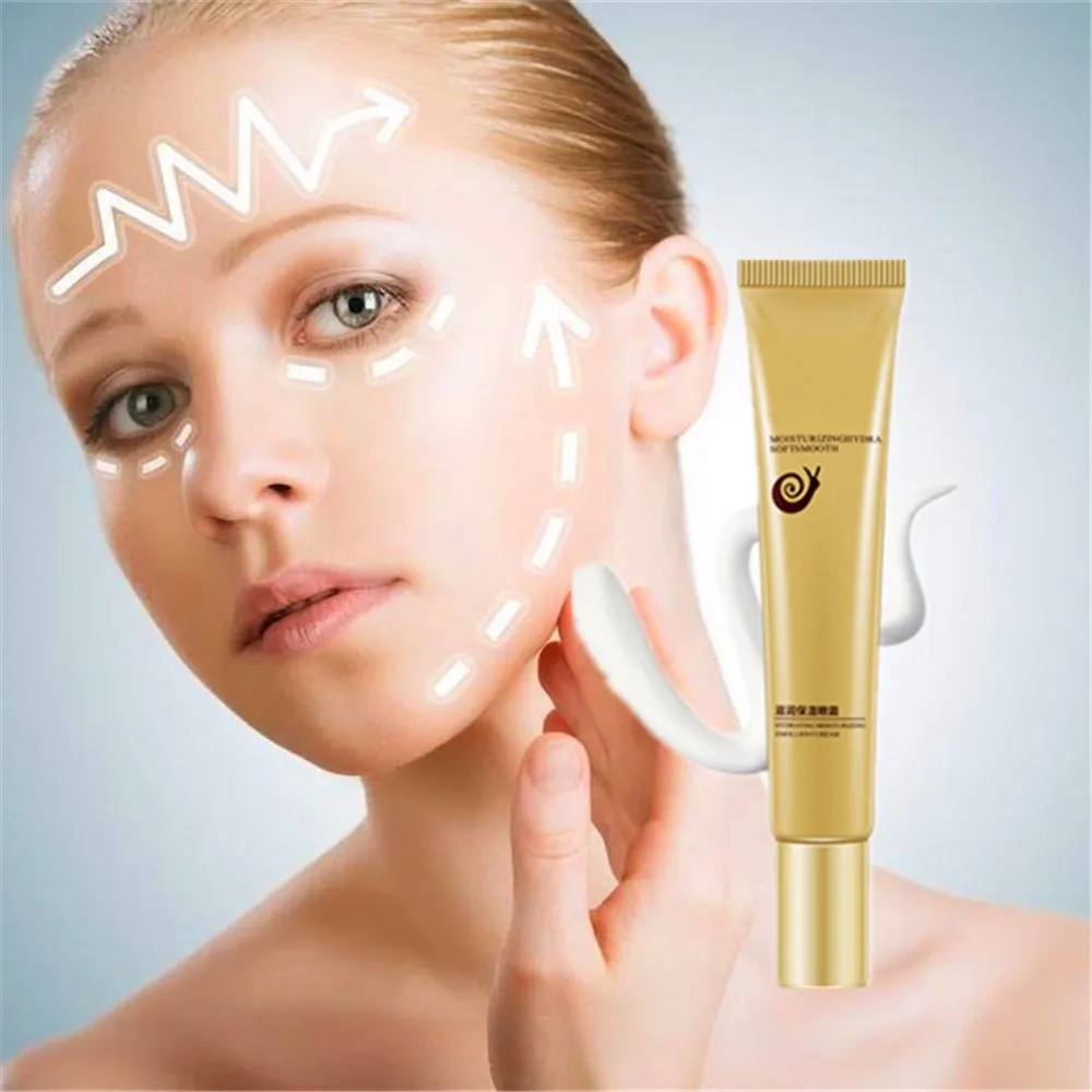 

New Snail Protein Acid Anti-wrinkle Eye Cream Whitening and Tightening Eye Bag Anti-aging Black Eye Circle Eye Protective Snail