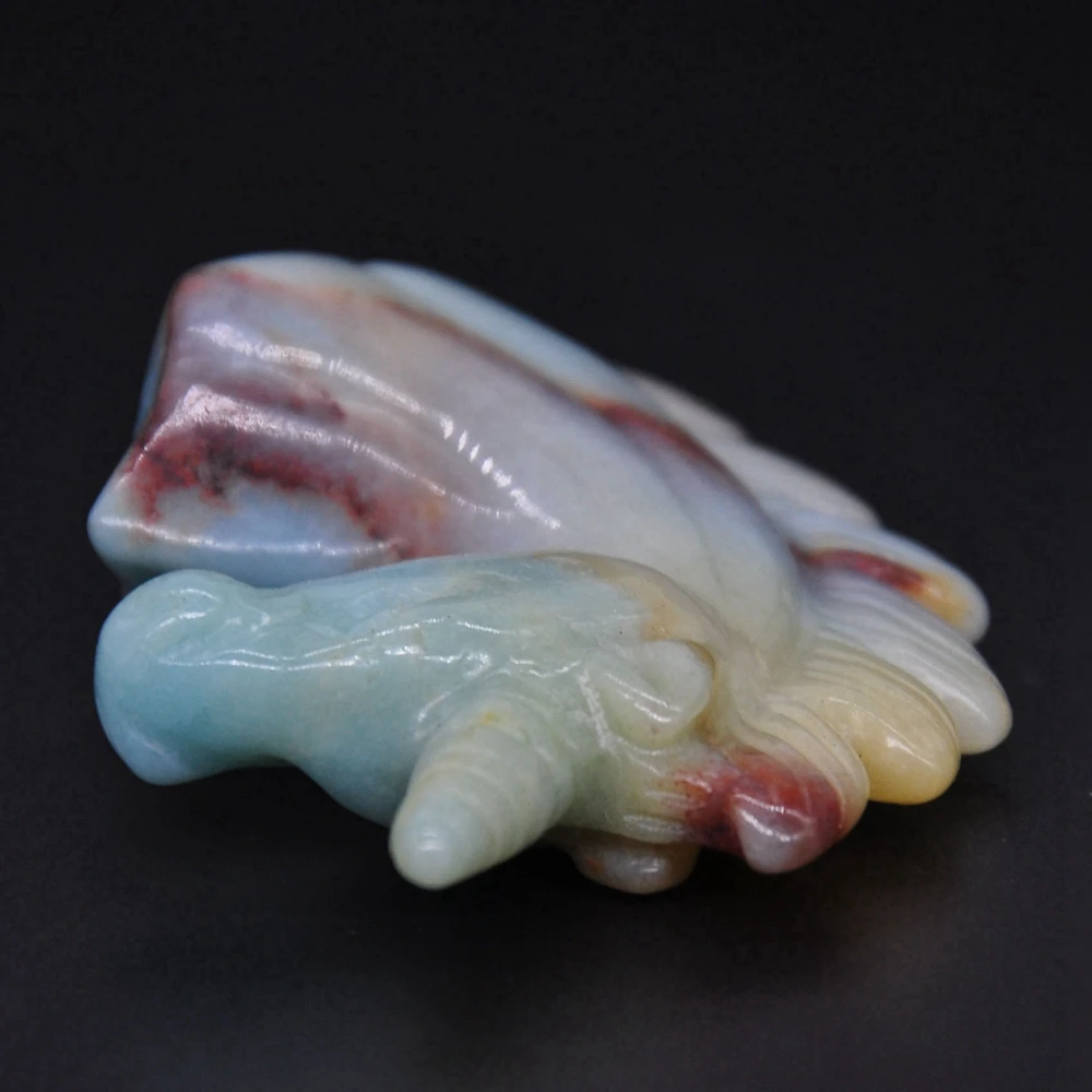 2" Unicorn Statue Natural Stone Amazonite Carved Home Decoration Healing Crystal Reiki Figurine Spiritual Gemstone Omament Gift - Image 6