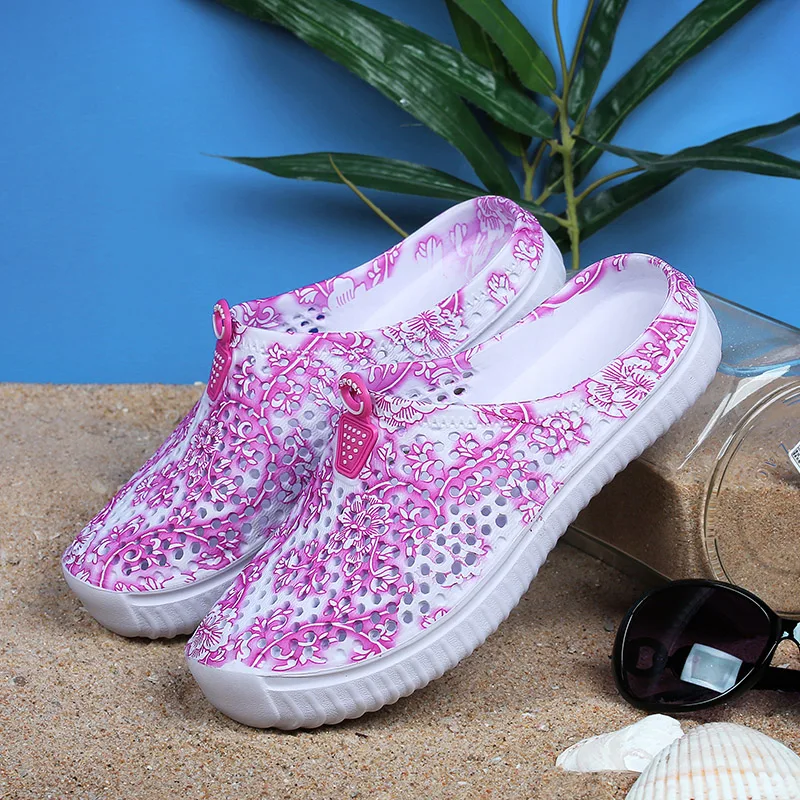 Original New Garden Flip Flops Water Shoes Women Sport Adult Summer Beach Aqua Slipper Outdoor Eva Hole Sandals Gardening Shoes