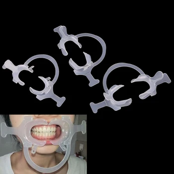 

Silicone C-Shape Dental Mouth Opener Small\Medium\Large Intraoral Cheek Lip Retractor Mouth Opening Device Oral Care