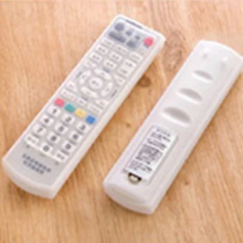 

Protective Case For Remote Control, Hinmay Transparent Silicone Anti-dust TV Remote Cover, Remote Control Holder