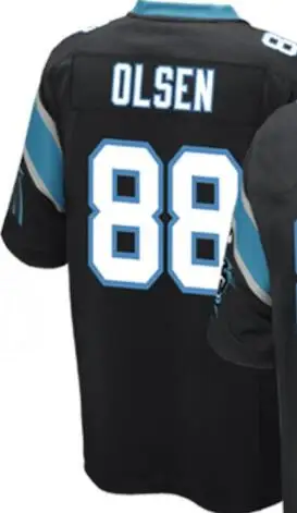 1 Cam Newton JERSEY 59 Luke Kuechly 22 Christian McCaffrey трикотажные изделия - Цвет: Limited jersey