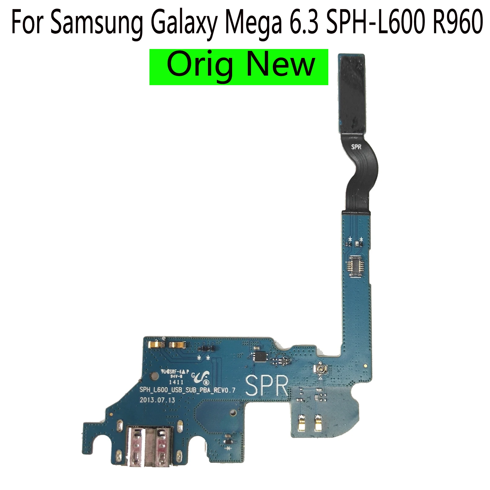 Shyueda Orig Новинка для Samsung Galaxy Mega 6 3 SPH-L600 R960 USB-разъем зарядки гибкий кабель |