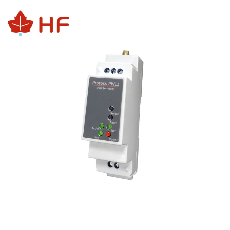 

PW11 DIN-Rail Serial port RS485 to WiFi converter IOT device Protoss-PW11 AC110V~220V or DC Support Modbus TCP to RTU MQTT