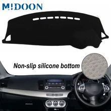 MIDOON автомобильные чехлы для укладки тире коврики тени приборной панели крышки для Защитные чехлы для сидений, сшитые специально для Mitsubishi Lancer Ex FORTIS Evo 2007 2008 2009 2010 2011 20