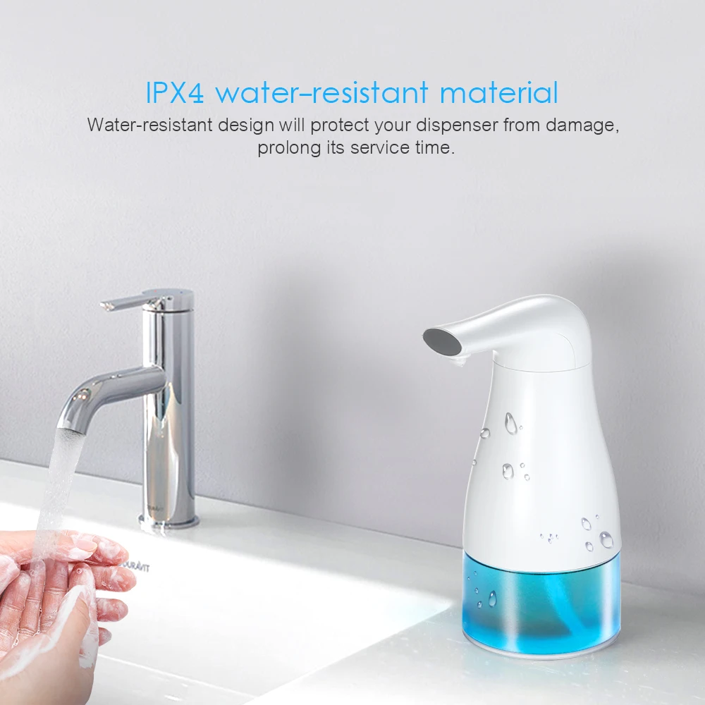 

Automatic Soap Dispenser Bathroom Accessories Touchless Foaming Dispenser Infrared Motion Sensor for Shampoo Shower Gel Lotion