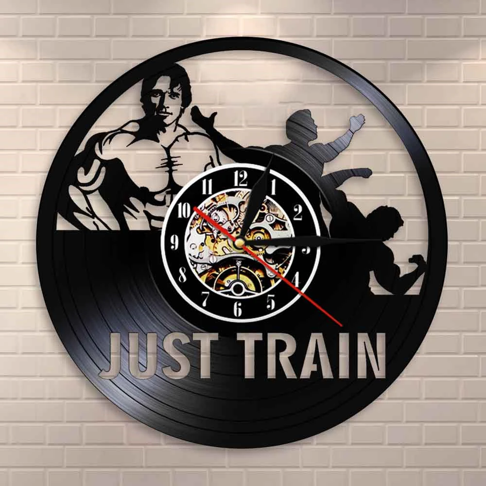 Just Train Wall Art Gym Wall Clock Muscle Man Weighting Vinyl Record Wall Clock Fitness Center Decorative Clock Wall Clocks Aliexpress Just Train Wall Art Gym Wall Clock Muscle Man Weighting Vinyl Record Wall Clock Fitness Center Decorative Clock Wall Clocks Aliexpress