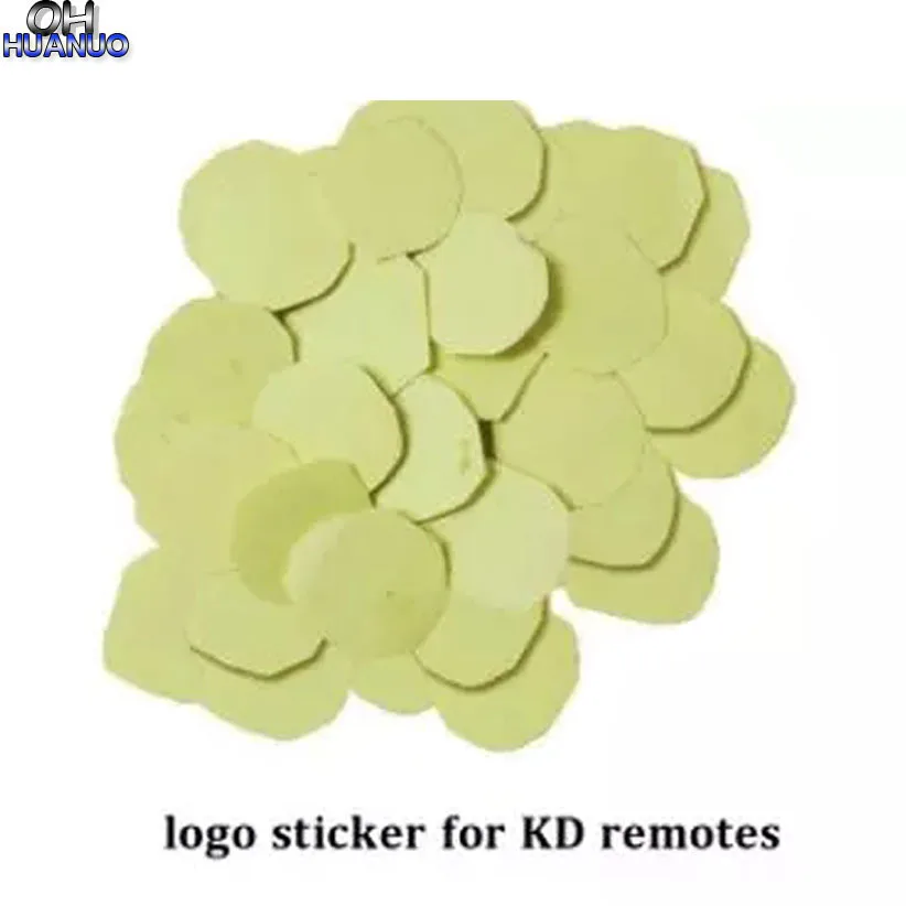 

20pcs 14mm Resin Epoxy Crystal Replacement Logo for KD / VVDI Folding Flip Remote Car Key Shell Sticker(Silica gel)