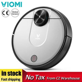 

VIOMI V2 Pro Robot Vacuum Cleane 2100Pa Strong Suction LDS Sensor APP Virtual Wall Self-Charging 2 In 1 Sweeping Mopping