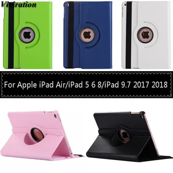 

For iPad Air 2 Air 1 Funda Portatil PU Leather Cover For iPad 5 6/iPad 2018 2017 9.7 5th 6th Generation Case Smart Stand Cover
