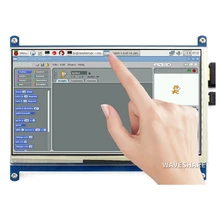 7 zoll 1024X600 IPS Kapazitiven Touchscreen LCD Display Modul für Raspberry Pi 3 3B + 4 4B Windows 10 / 8 / 7 PC