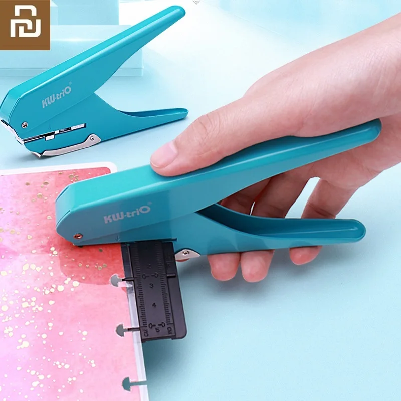 Paper-Cutter Notebook Manual-Punching-Machine New Ce Punchers Scrapbook Mushroom-Hole