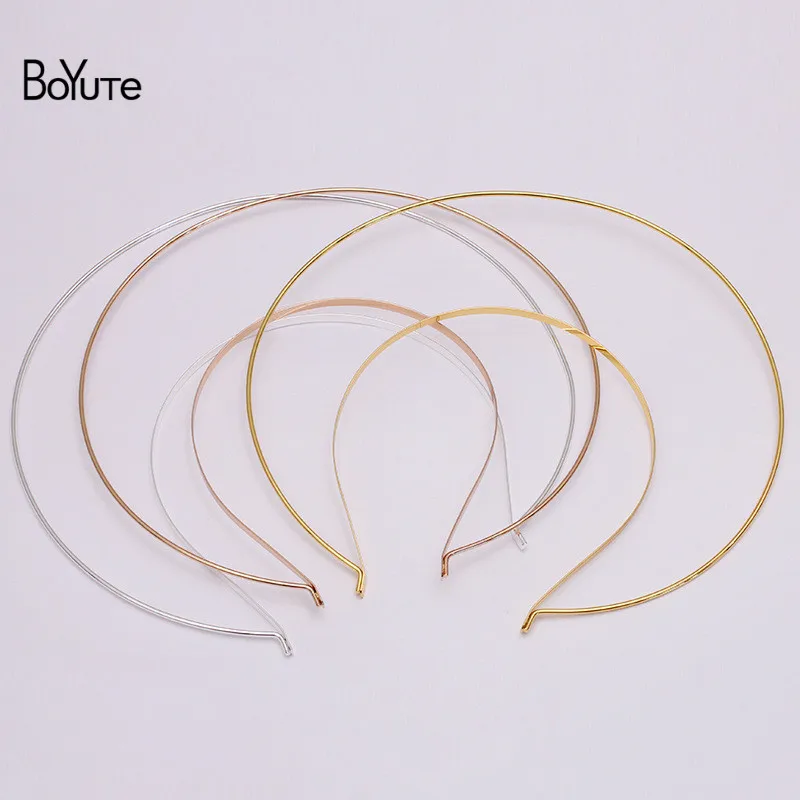 BoYuTe New Arrive (10 Pieces/Lot) 210*210MM Metal Iron Headband Crown Tiara Base Diy Jewelry Making Handmade Materials | Украшения и