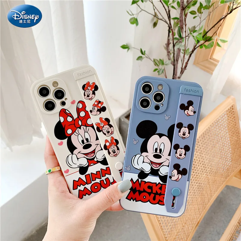 Disney 21 New Fashion Shell Pattern Mickey Mobile Phone Case For Iphone 12 7 8 Plus Luxury Full Cover Case Zz0609 Aliexpress Cellphones Telecommunications
