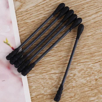 

2018 New 200 Paper Stick Boxed Spiral Makeup Cotton Swabs - Picture Color Convenient To Use