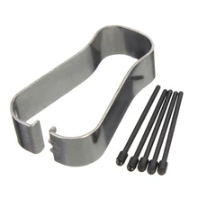 1 Набор сменных наконечников для сенсорного стилуса с металлическим зажимом для S Pen samsung Galaxy Note 3/4/5