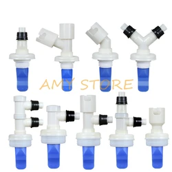 1Pc 20-32mm Inlet 40 50 75mm Outlet PVC Pipe Washing Machine Kitchen Hose Y Elbow Connector Adapter Drain Hose Coupling Joiner