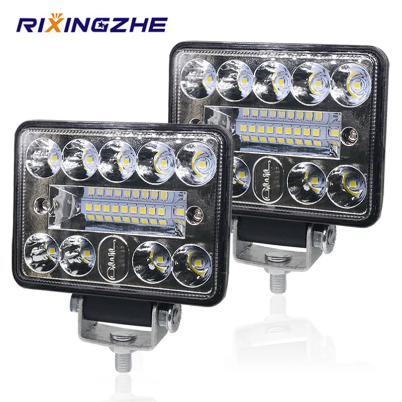 2PCS 12V 54W Wrok Licht led bar LED lichtbalken 3030 LED 18SMD für Lkw Traktor SUV 4x4 Auto Led Scheinwerfer Beleuchtung Spot arbeit bar