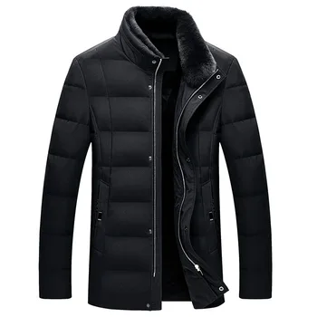

2019 New Fur Collar Mens Winter Down Jackets