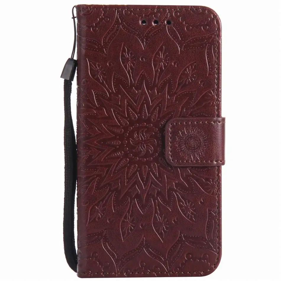 Brown Кожаные чехлы для телефонов Moto E5 E4 C Plus X style Z Force G2 G4 Play G5 G5S G6 Plus, чехол со слотом для карт, чехол-книжка P06Z - Цвет: Brown