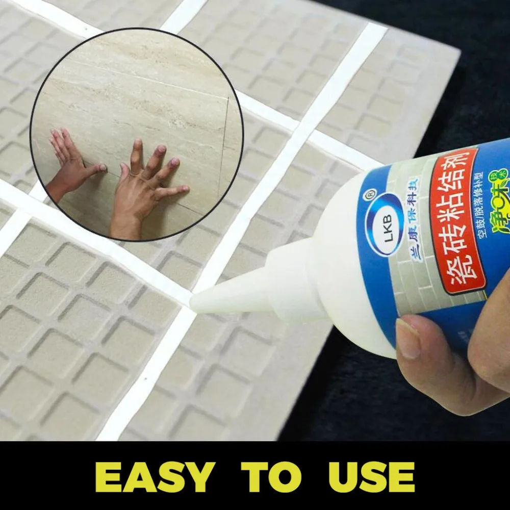 Easy Bonded Heavy Duty Tile Glue Tile Loose Repair Adhesive Glue (1)