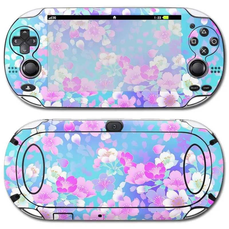 Skin Sticker For PS Vita PSV 1000 Video Games Skins Stickers Vinyl Skin Ptotector Cover For Play Station PSVITA 1000 skins 