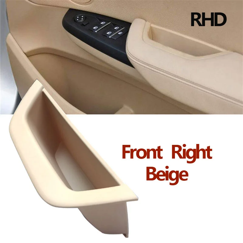 Links Rechts Fahrer Auto Innen Tür Pull Griff Leder Abdeckung Set Montage Ersatz Für BMW X3 X4 F25 F26 2010-2016 – Detail 10