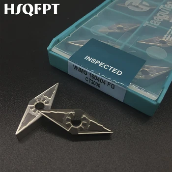 

10PCS VNMG160404 VNMG160408 CT3000 External Turning Tools Cermet Grade Carbide insert Lathe cutter Tool Tokarnyy turning insert