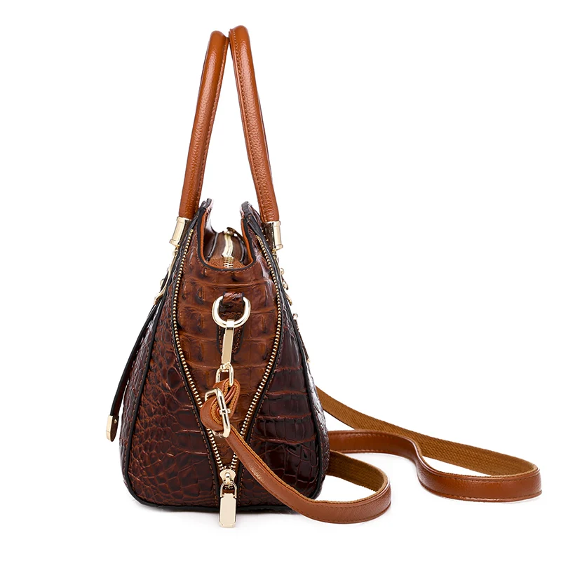 Gykaeo, роскошные сумки, женские сумки, дизайнерские модные сумки через плечо для женщин, крокодиловый узор, сумка-тоут на плечо, сумка для основной женщины