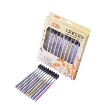

Welcome Self-service Order! A Generation of Fat Toothbrush Soft Bristle Adult Household Bamboo Charcoal Men and Women shi nanoce