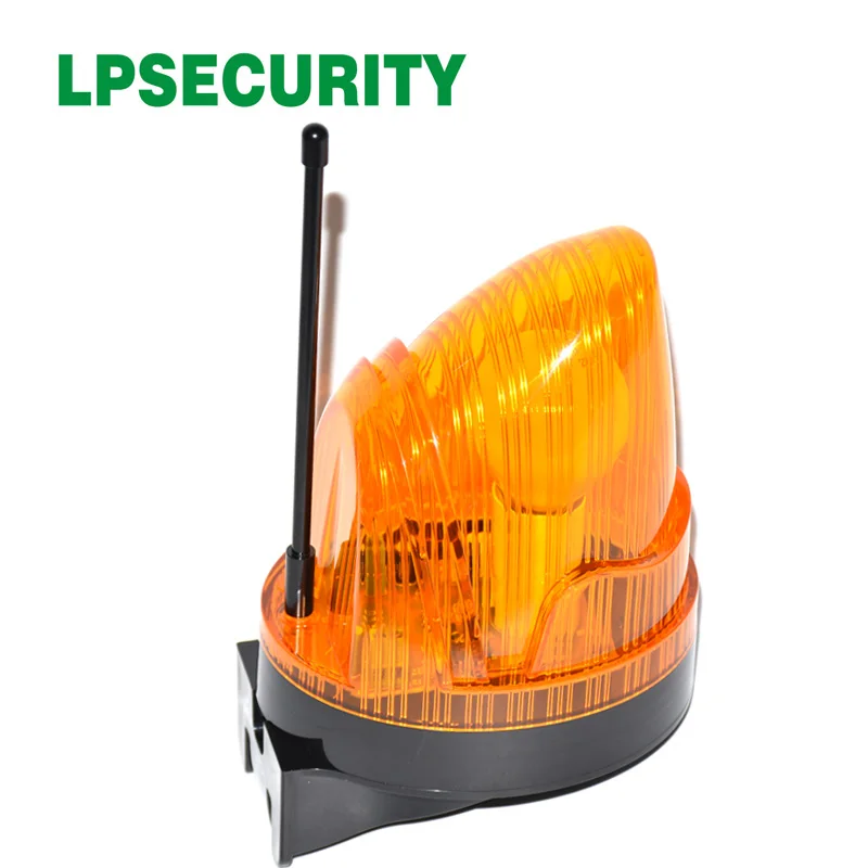 220VAC Bulb flashing alarm lamp light blinker strobe for automatic swing sliding garage gate opener(no sound) emergency warning lamp