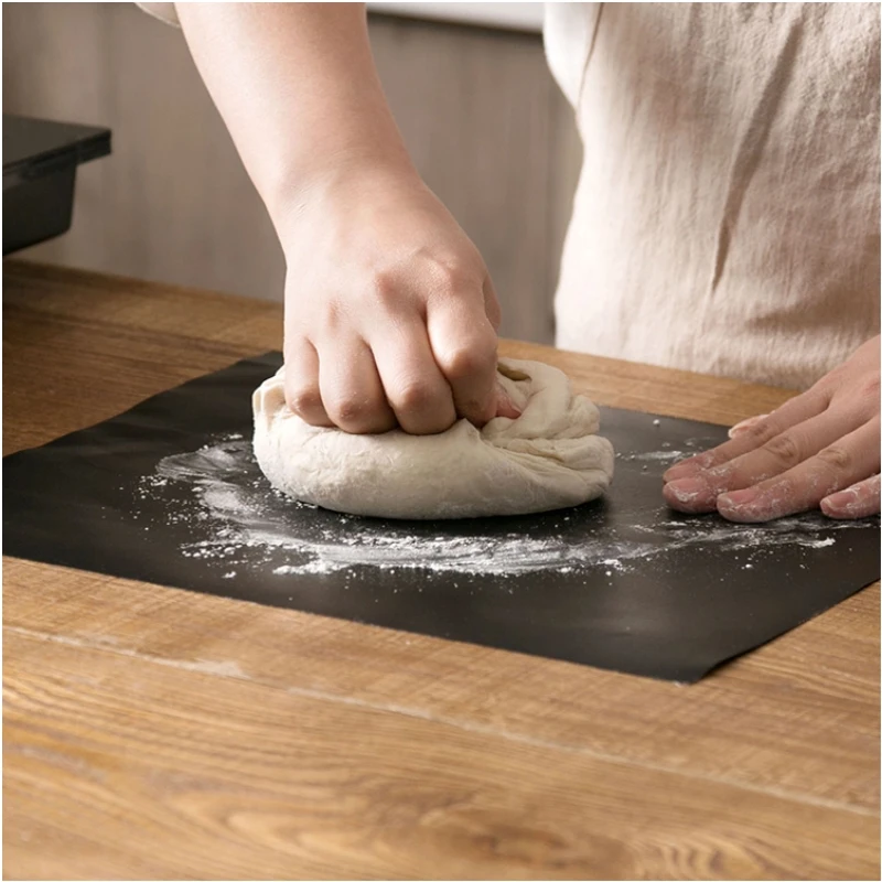 

New Non-stick BBQ Grill Mat Baking Mat Babecue Cooking Grilling Sheet Heat Resistance Easily Cleaned Kitchen Tools For Party
