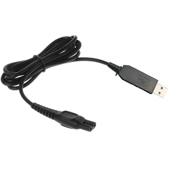 

HQ8505 Plug Accessories Home Charger Portable Electric Adapter Data Sync Fast Shaver USB Charging Cable For Philips 7141 7240