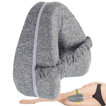 

Orthopedic Pillow for Sleeping Memory Foam Leg Positioner Pillows Knee Support Cushion Between The Legs for Hip Pain Sciatica