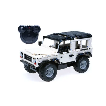 

Land MRoverTechnology electric remote control sports car is compatible with assembled building blocks boy educational toys gift