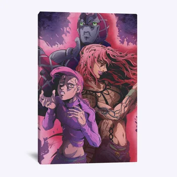 

Diavolo Golden Wind JoJO's Bizarre Wall Art Home Decor Painting HD Print Modern Posters Canvas Cuadros Modular Picture For Gift