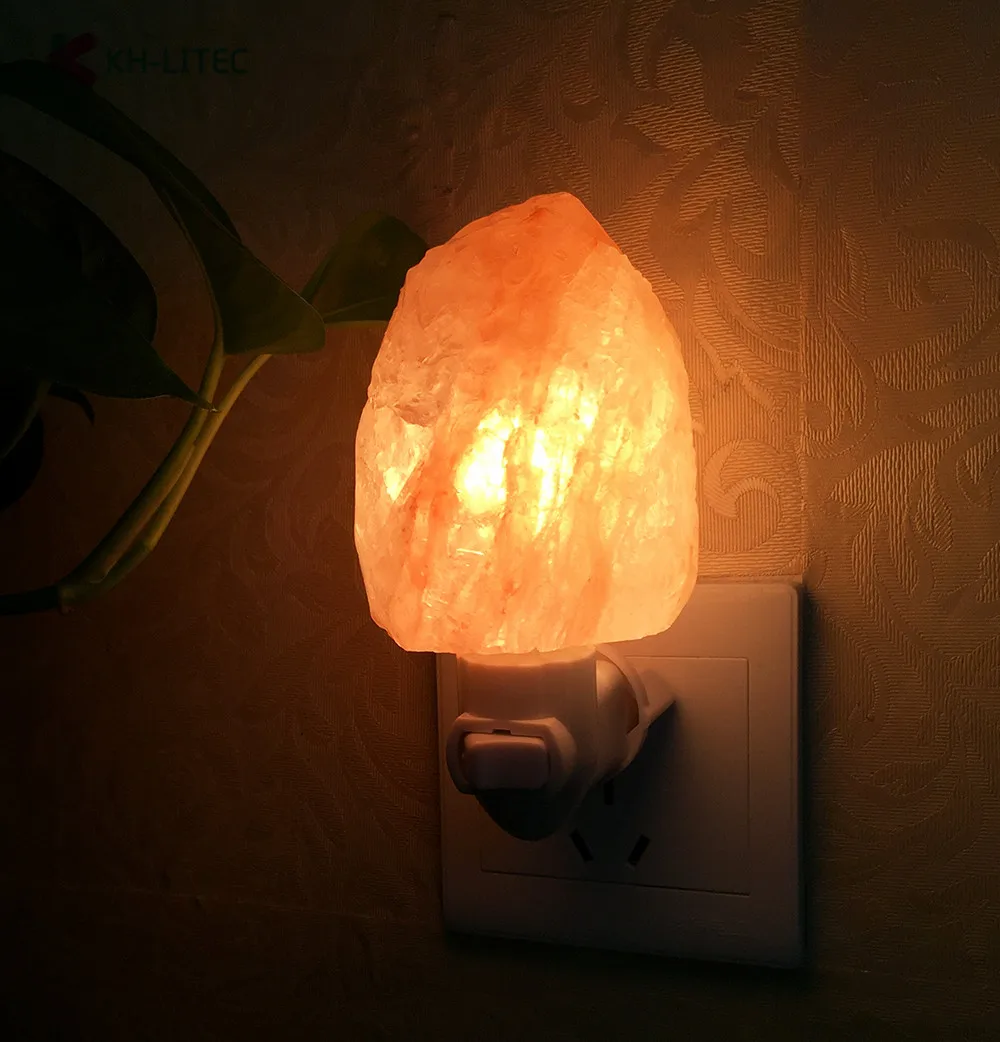 KHLITEC треугольник usb соляная лампа резной очиститель ночник деревянный база