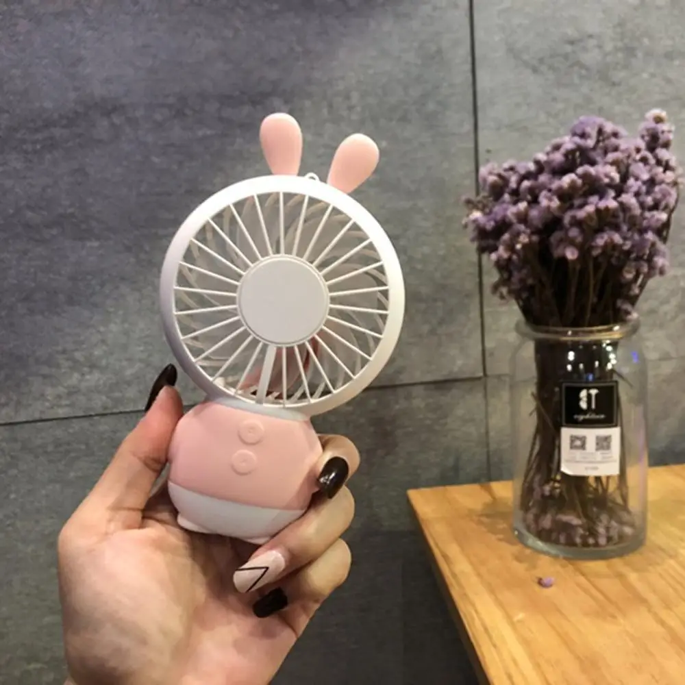 Handheld USB Fan Cooler Portable Mini Fan 800mAh Rechargeable Handy Small Desk Desktop USB Cooling Fan Dropshipping