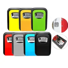 Сейф для хранения ключей 4-разрядный Комбинации ключа коробки замка Сейф ключ безопасности держатель настенный Сейф