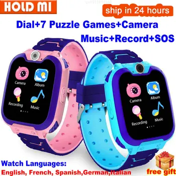 

G2 Kids Children Smart Watch SOS Two-way HD Call 1.54inch Chlidren Education Games Watch Smart Camera Children Music Sport Watch