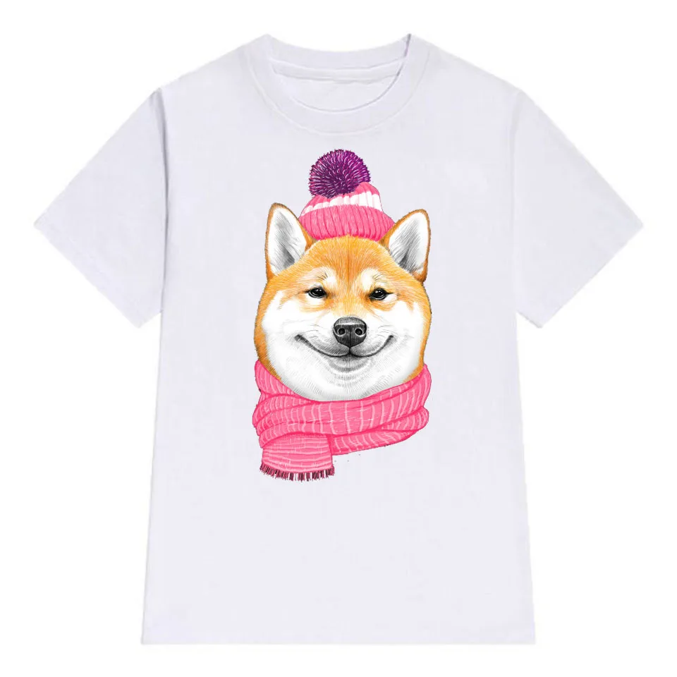 LettBao Shiba Inu мужские футболки модные мужская забавная футболка Мужская с коротким