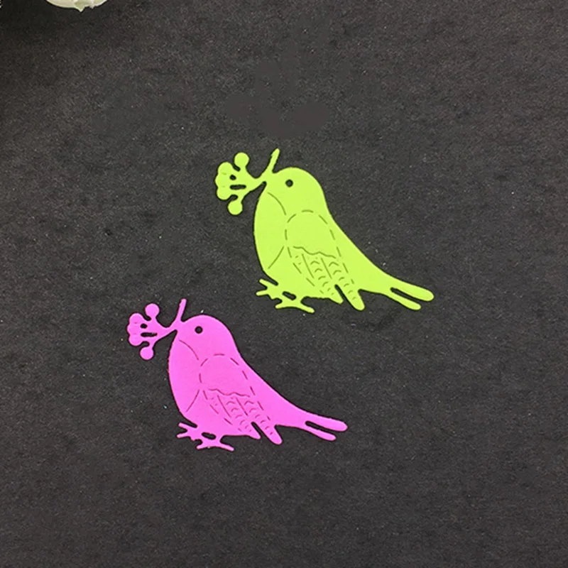 

DIY Craft Bird Cherry Layering Stencils For Walls Painting Scrapbooking Stamping Stamps Album Decorative Embossing Paper Cards