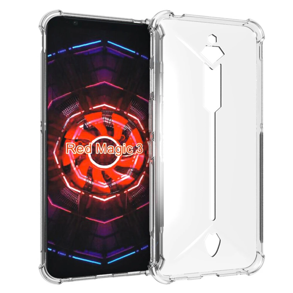 Для ZTE Nubia Red magic 3 высококачественный чехол с полным покрытием Мягкий Силиконовый