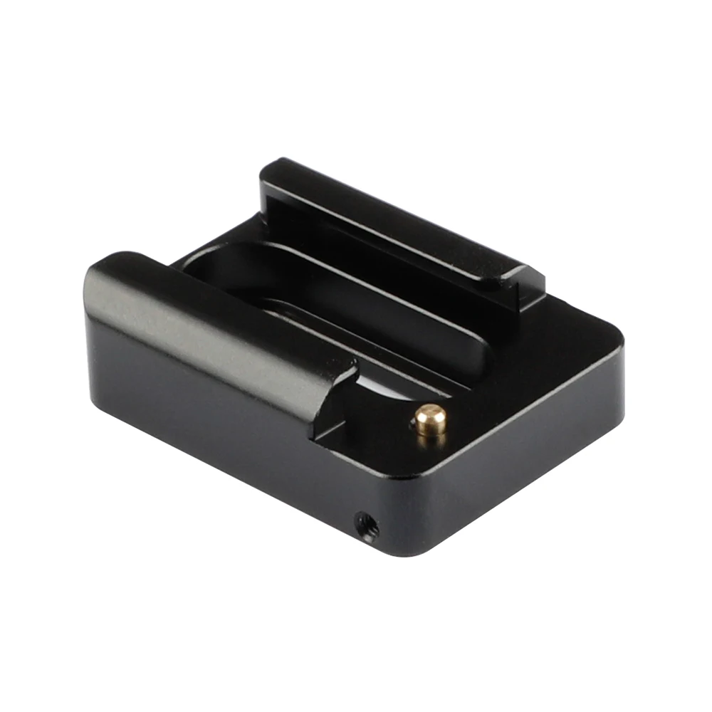 

HDRIG Aluminum Alloy Anti-fall Cold Shoe Mount Adapter with Spring Pin for Monitor LED Light
