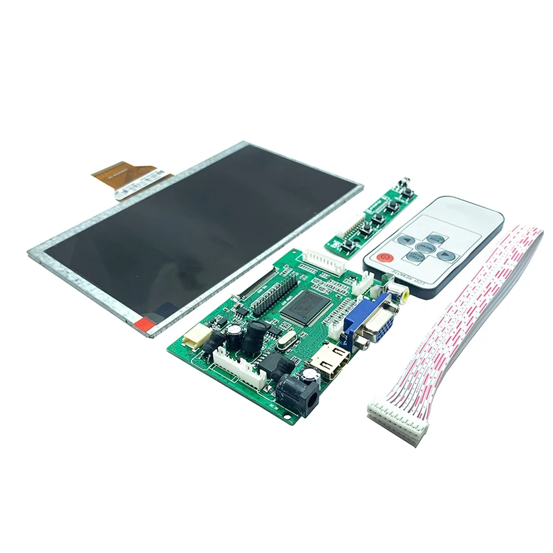 7 дюймовый ЖК TFT дисплей HDMI VGA монитор экран + пульт дистанционного управления для